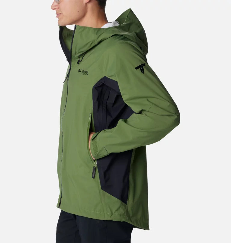 Giacca Shell Columbia mazama verde