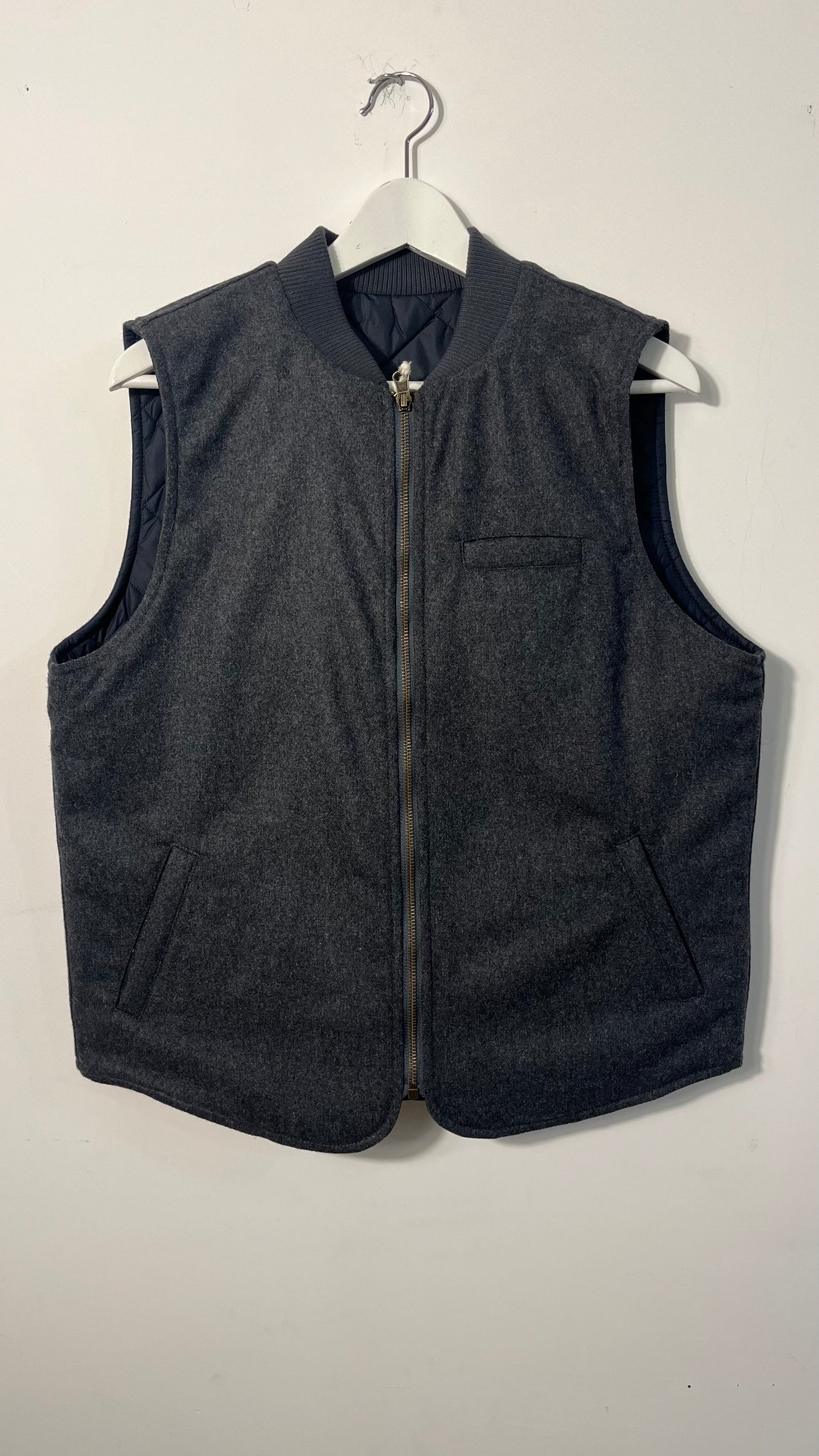 Gilet reversibile  Bl'keer grigio e blu