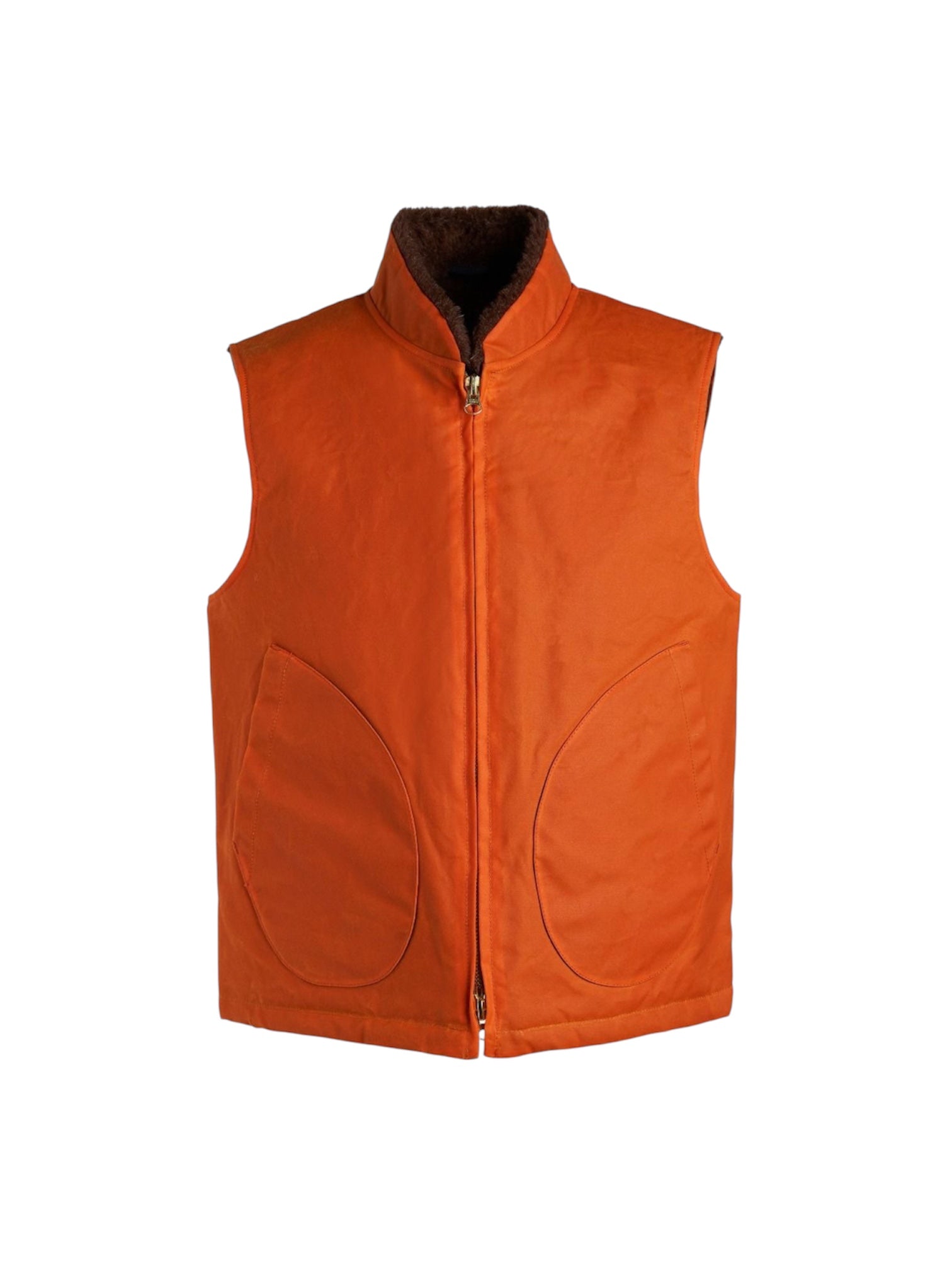 Gilet orange Manifattura Ceccarelli