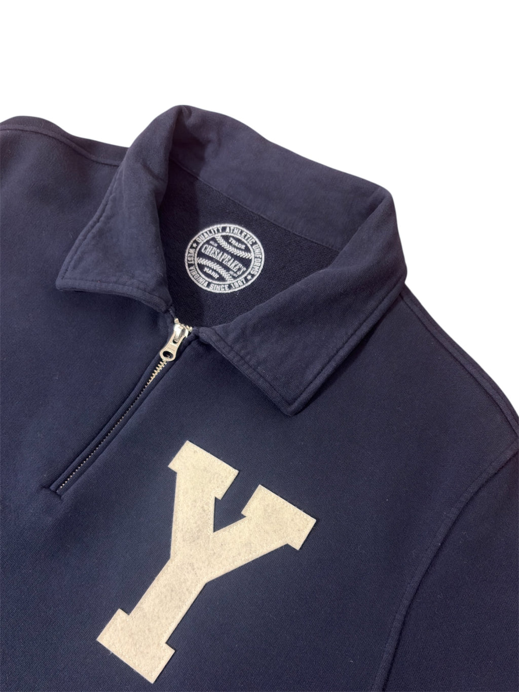 felpa zip mc yankees