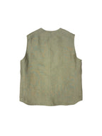CAPALBIO | Vest Arno in Lino Verde