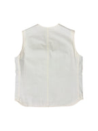 CAPALBIO | Vest Arno in Cotone Bianco