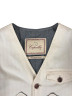 CAPALBIO | Vest Arno in Cotone Bianco