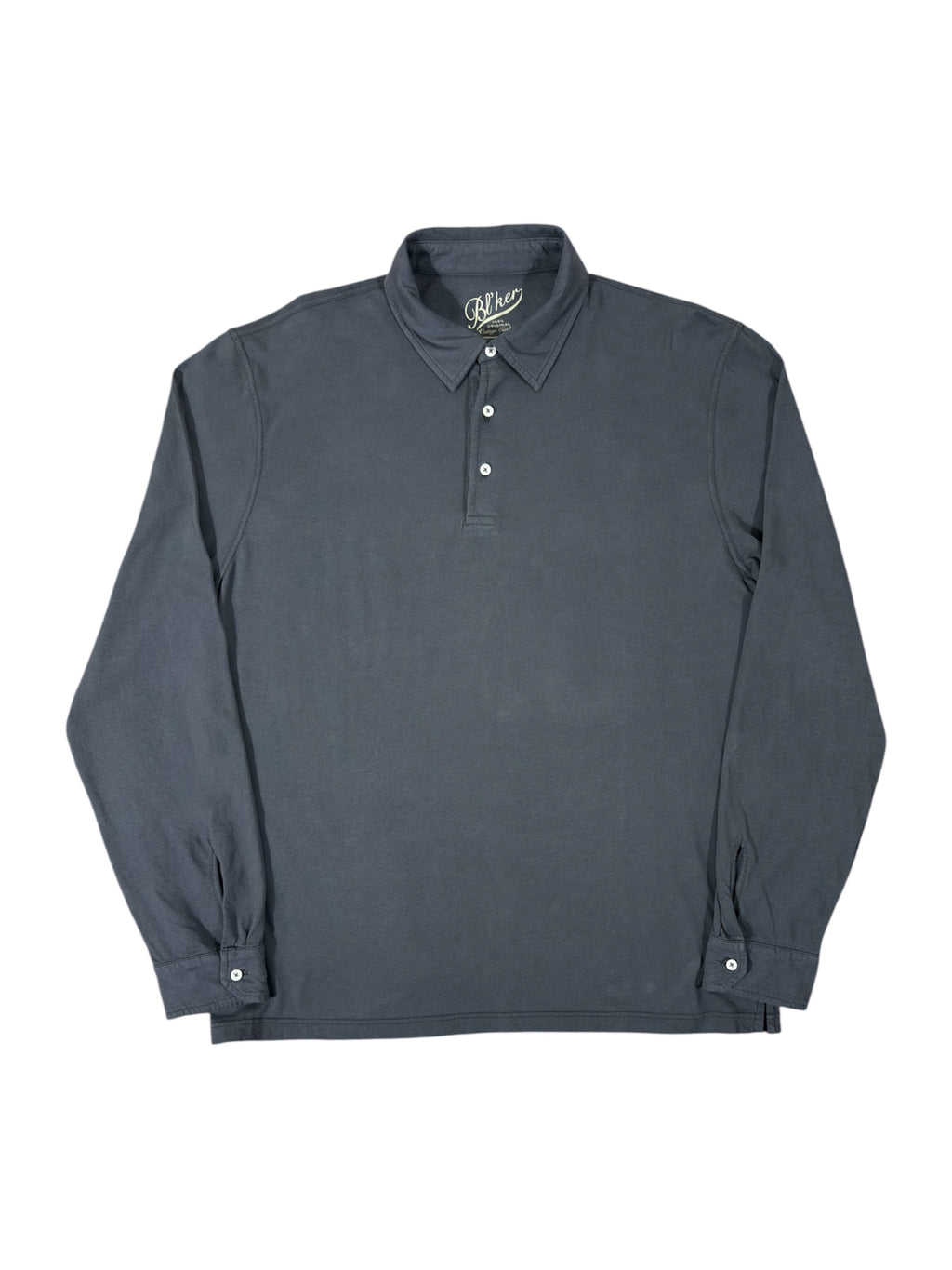 BL'KER | Polo Long Sleeve Carbon Brushed