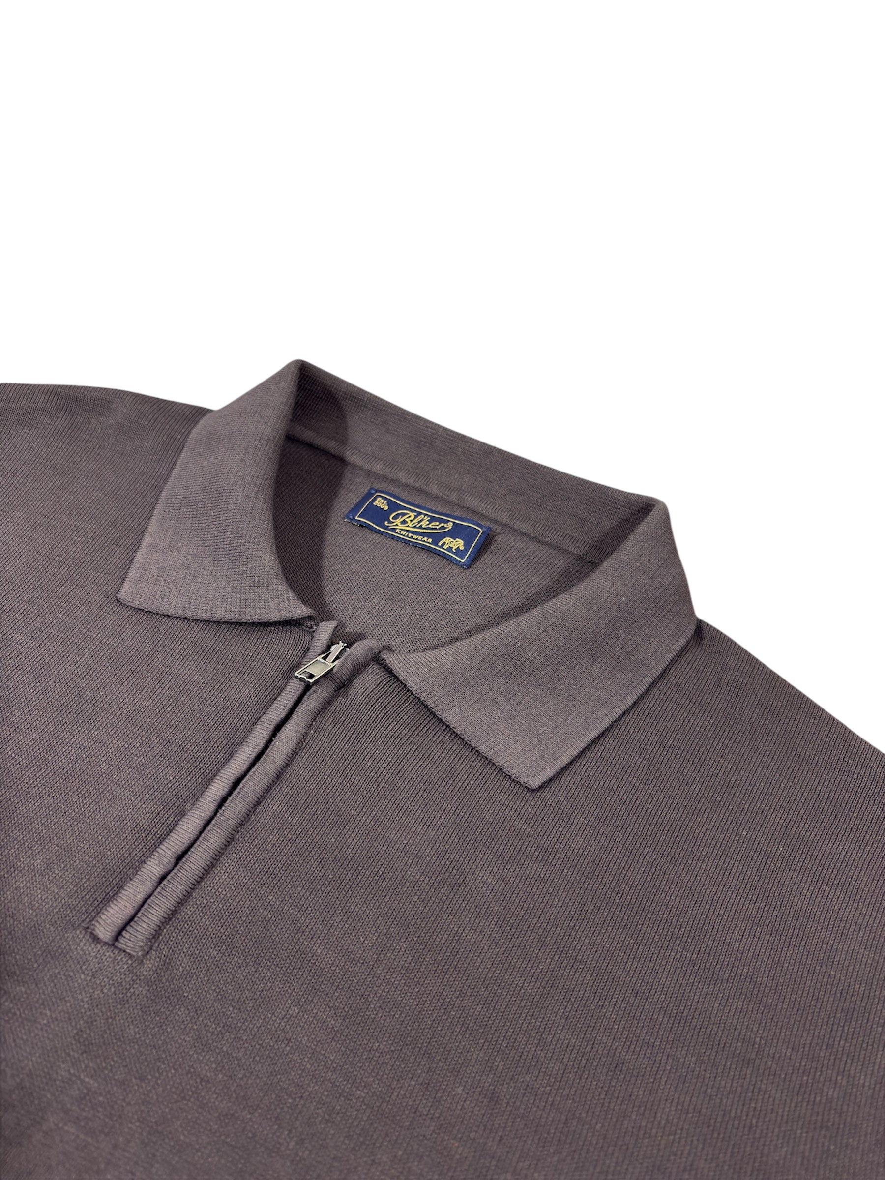 BL'KER | Polo T-shirt Half Zip Tricot