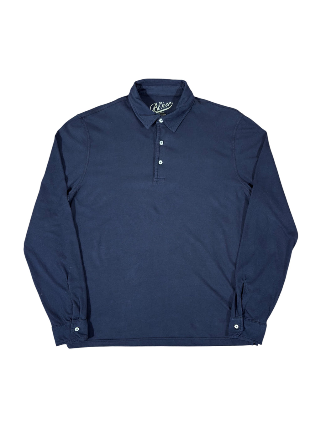 BL'KER | Polo Long Sleeve Carbon Brushed