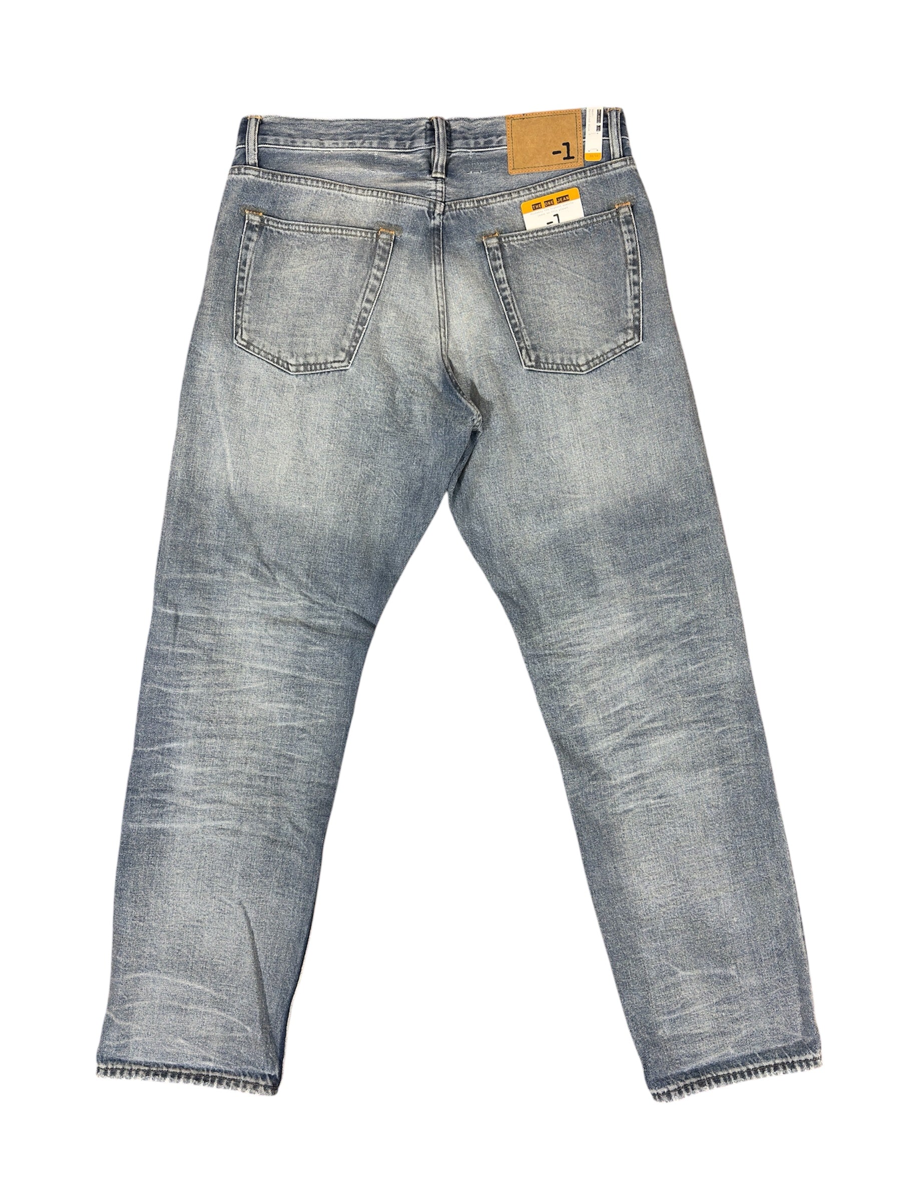 -1 | Jeans Spritzed Blue