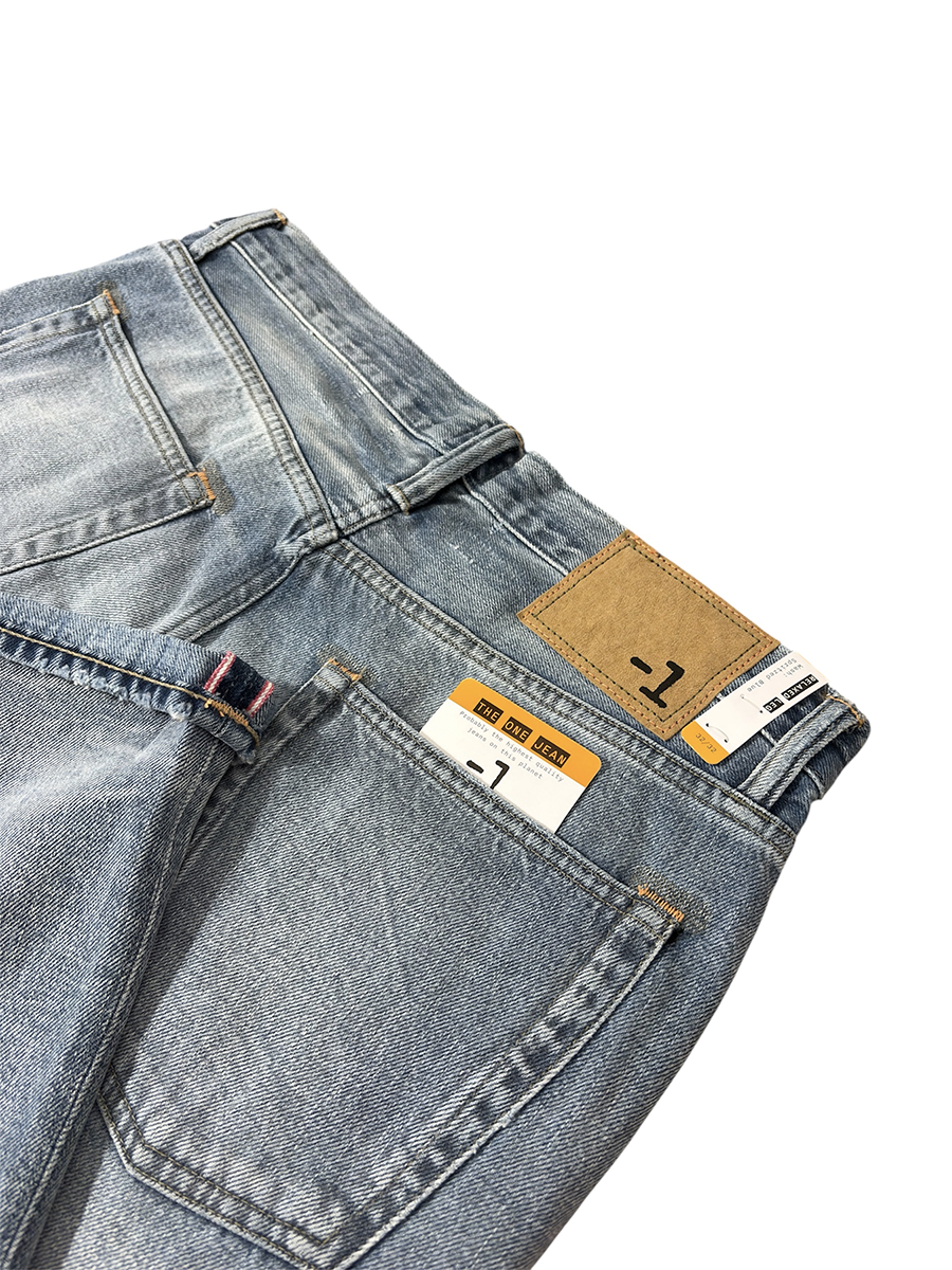 -1 | Jeans Spritzed Blue