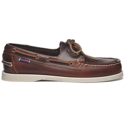 Docksides portland waxed  brown