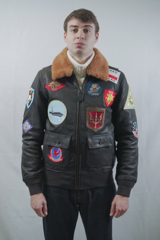 Giacca in pelle Top Gun