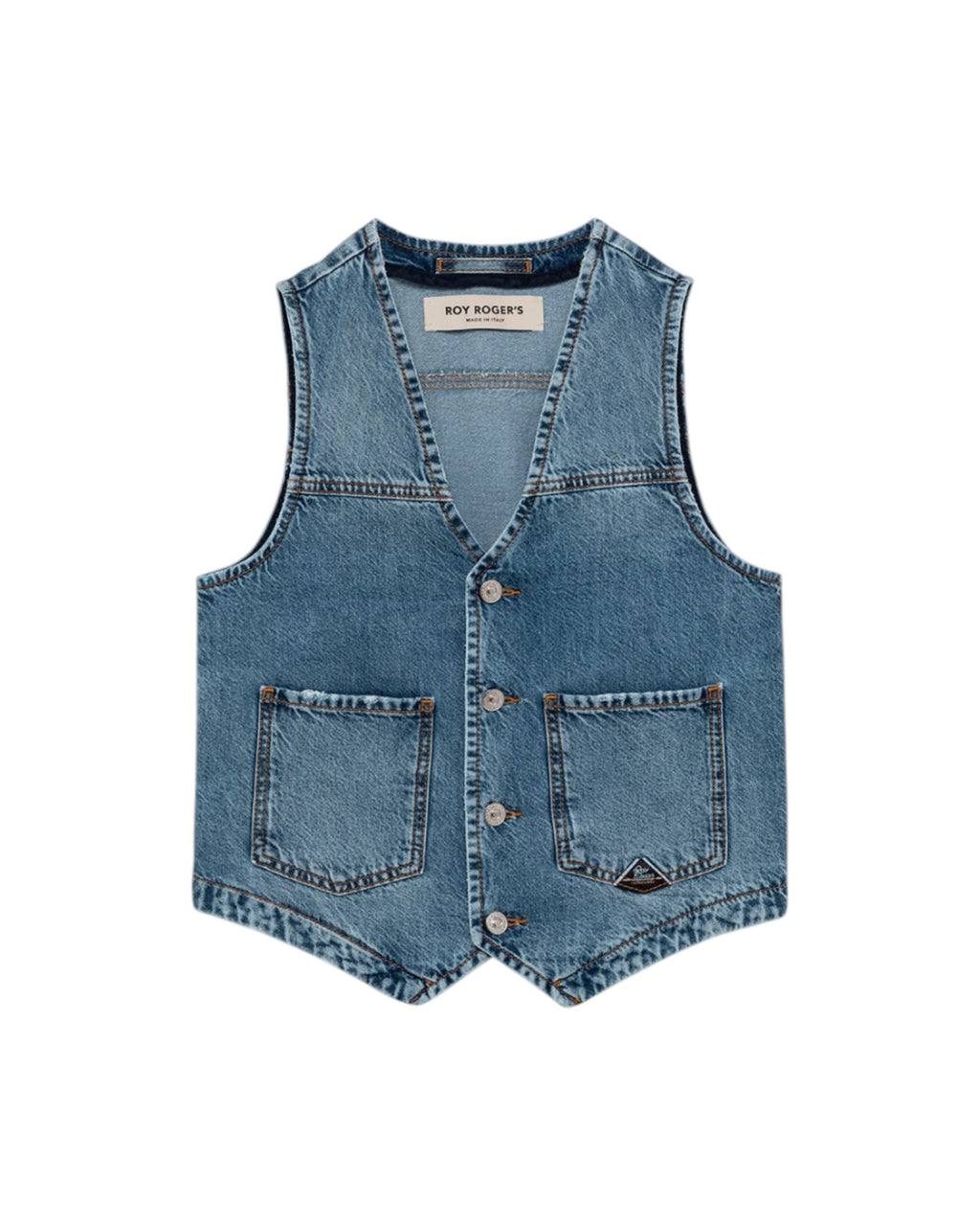 ROY ROGER'S | Gilet in Denim