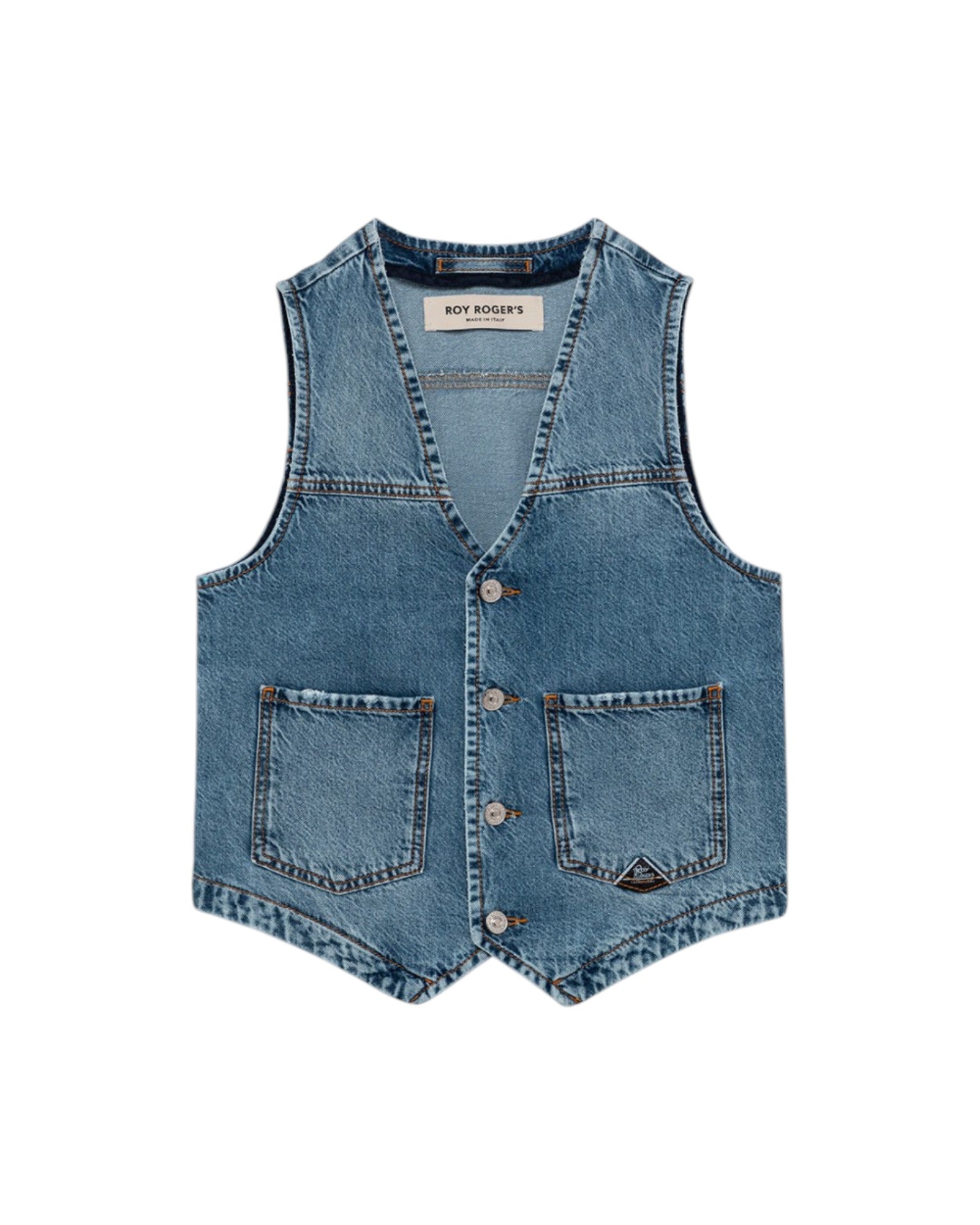 ROY ROGER'S | Gilet in Denim