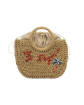 ROY ROGER'S | Borsa Panier Media in Carta Intrecciata