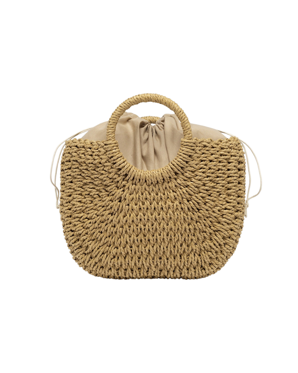 ROY ROGER'S | Borsa Panier Media in Carta Intrecciata