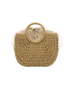 ROY ROGER'S | Borsa Panier Media in Carta Intrecciata