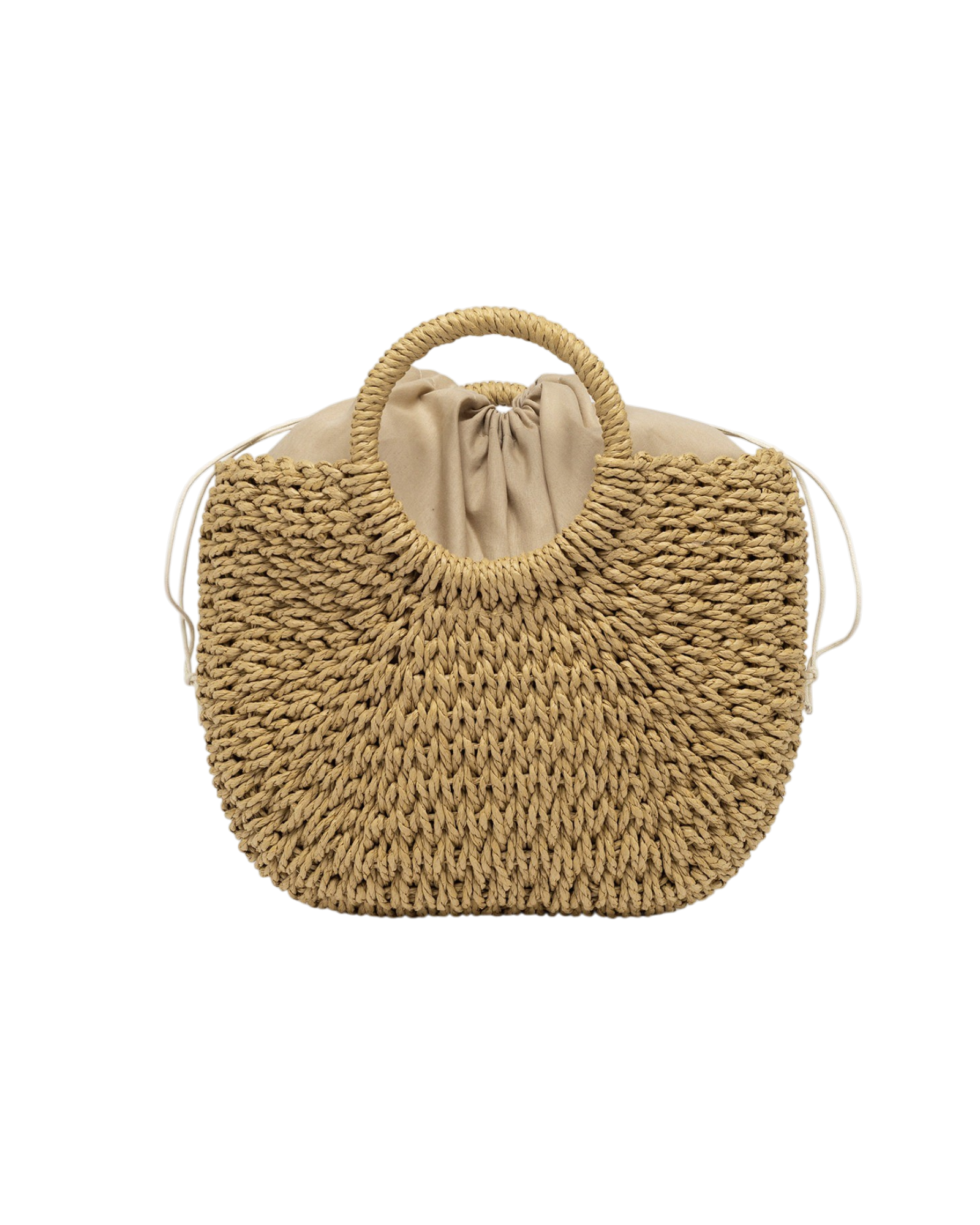 ROY ROGER'S | Borsa Panier Media in Carta Intrecciata