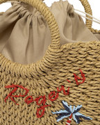 ROY ROGER'S | Borsa Panier Media in Carta Intrecciata