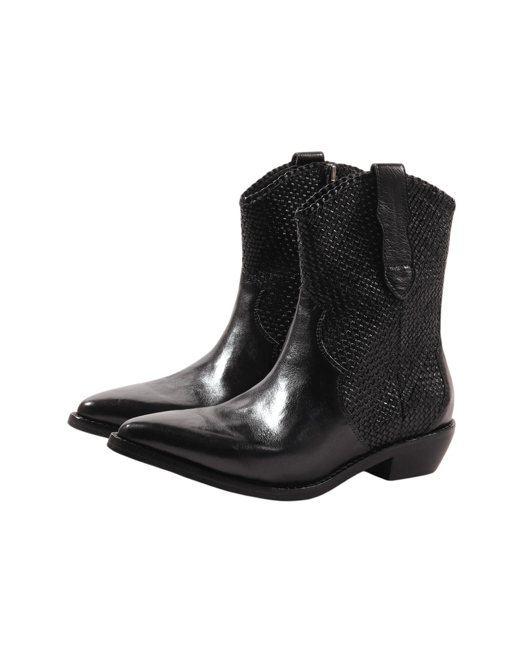 ZOLFO | Texano Maia Tamponato Wash Combi Nero