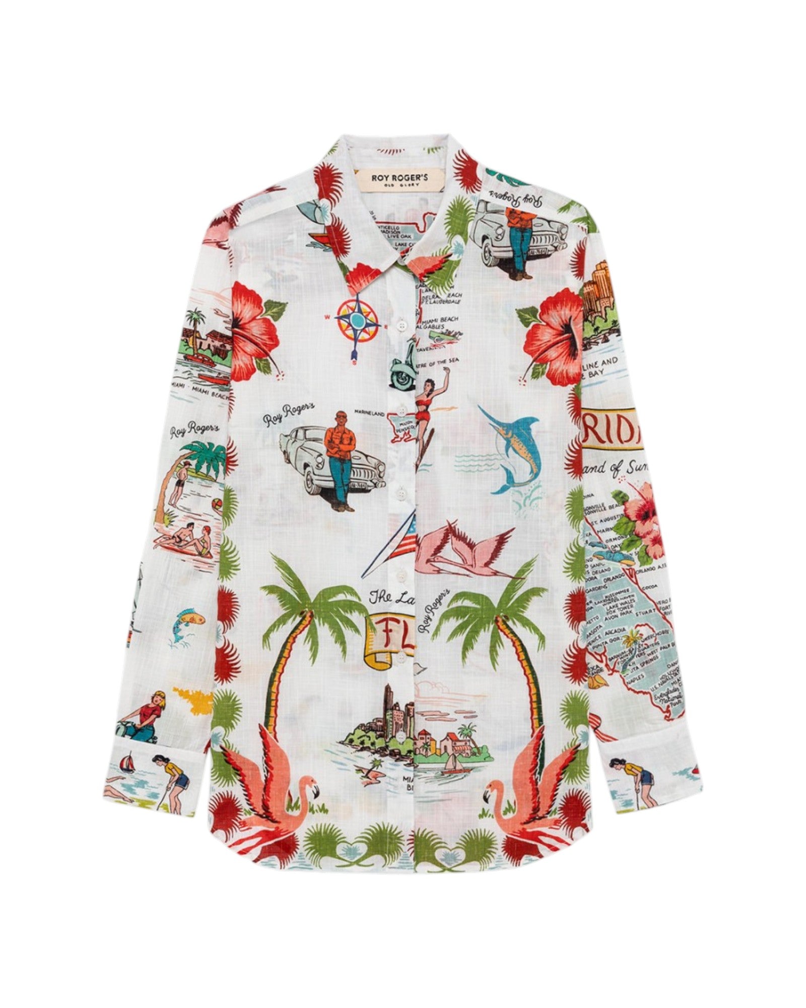 ROY ROGER'S | Old Glory Camicia Easy Fantasia