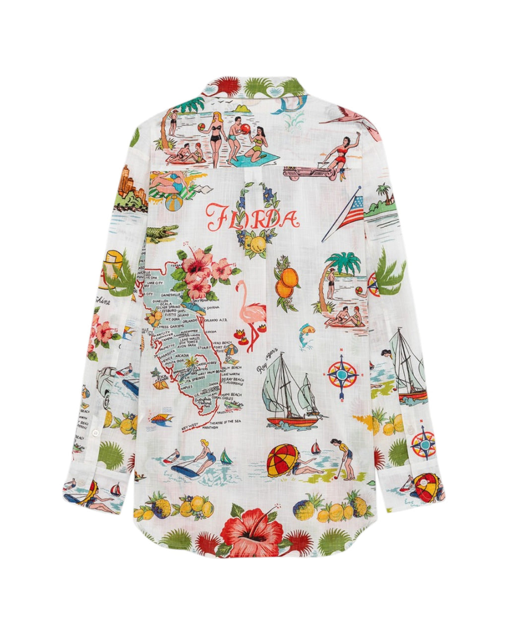 ROY ROGER'S | Old Glory Camicia Easy Fantasia