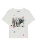ROY ROGER'S | Old Glory T-shirt con Stampa Woodstock