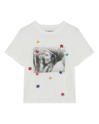 ROY ROGER'S | Old Glory T-shirt con Stampa Woodstock