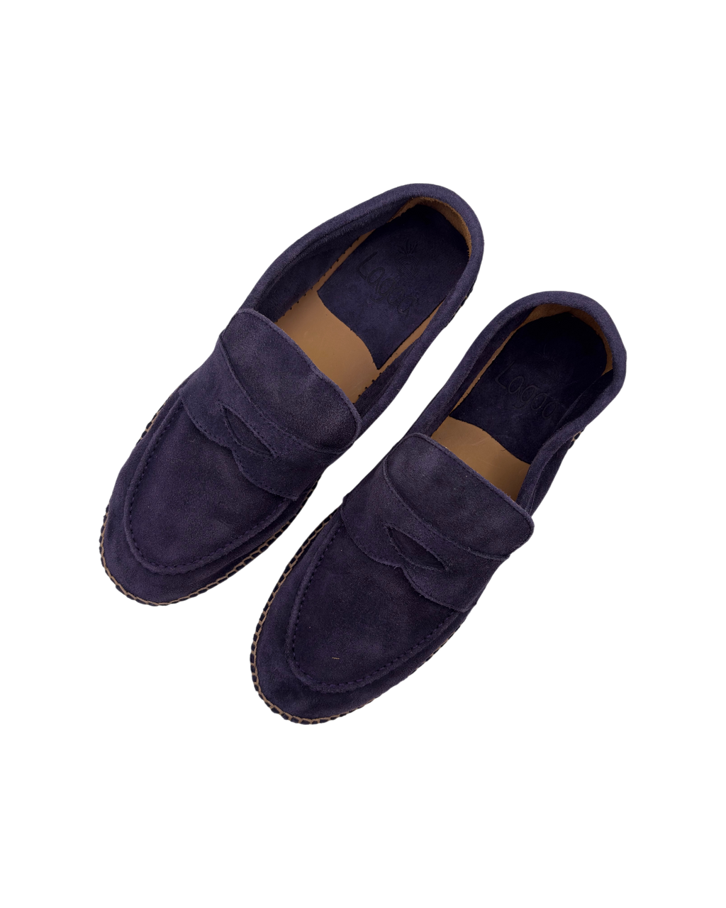 LAGOA | Mocassino Loafer Suede Blu Navy