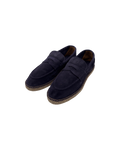 LAGOA | Mocassino Loafer Suede Blu Navy